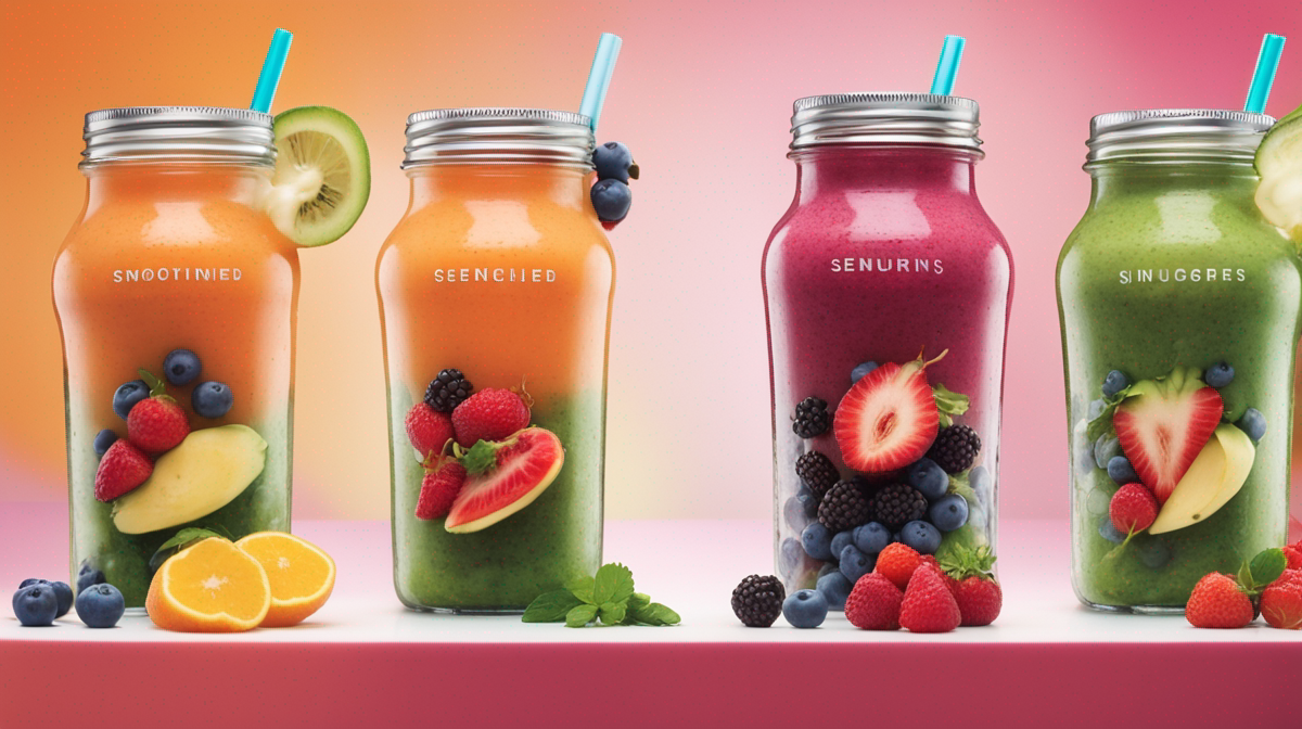 Sensational Smoothies: The Ultimate Guide to Blending Nutrient- Packed Drinks for Health