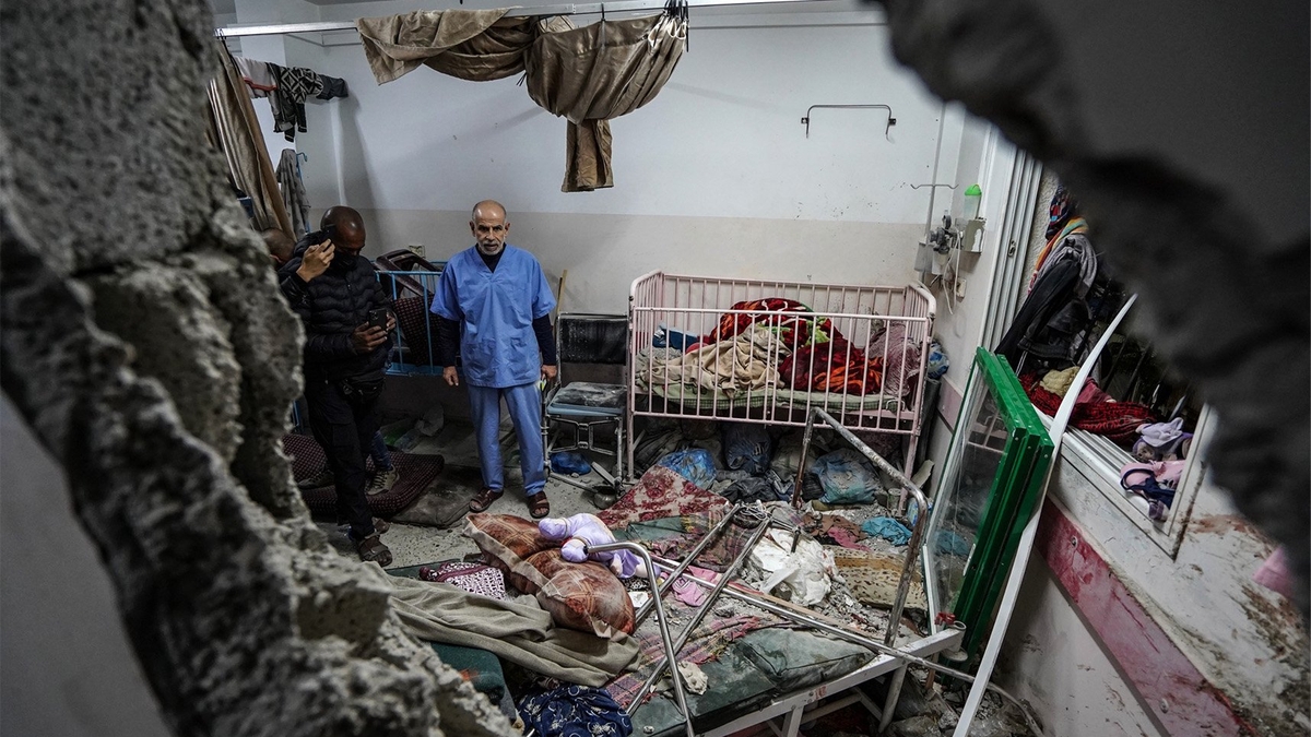 The Siege of Nasser Hospital: A Glimpse into the Humanitarian Crisis in Gaza