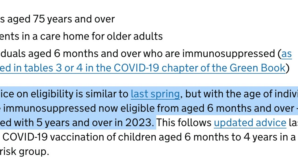 UK Government’s Advice on COVID-19 Vaccination for Spring 2024